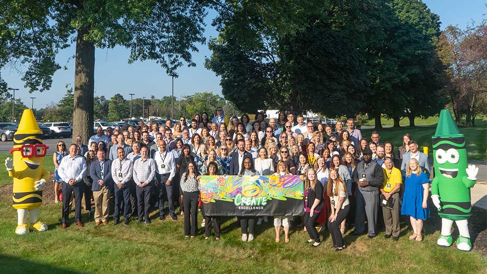 Employee group photo