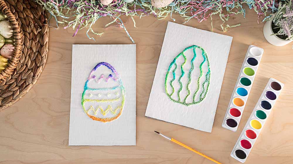 Easter water color activity
