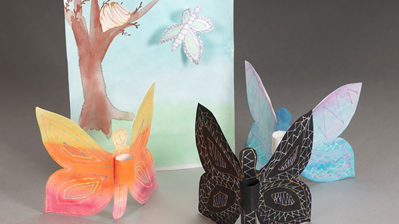 Butterfly Finger Puppets
