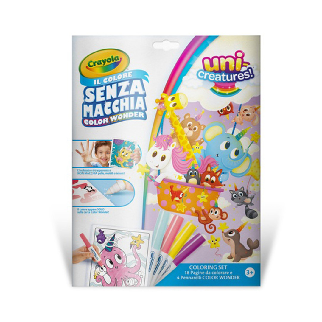 Color Wonder Coloring  Set - Unicreatures vista frontale