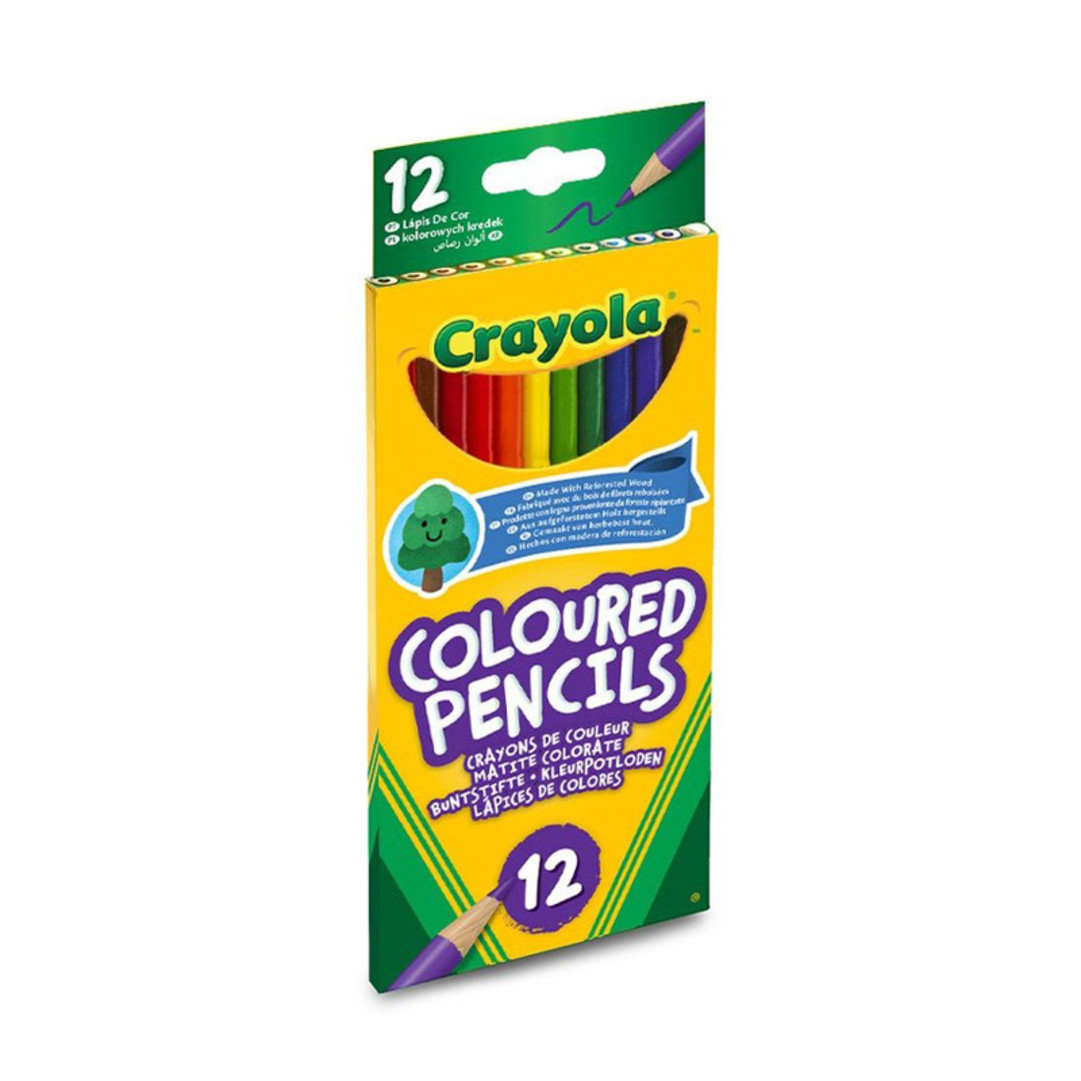 12 Matite Colorate PersonalizzabiliFront view