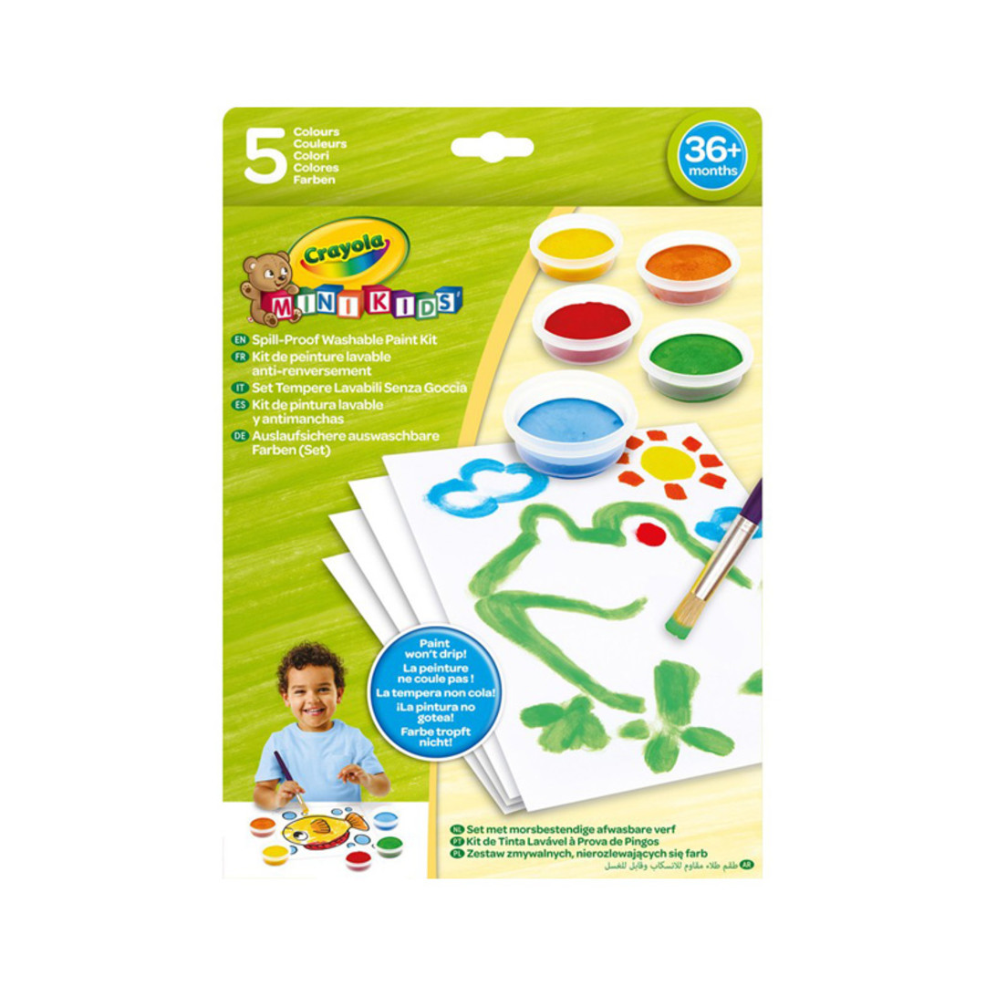 Mini Kids -  Set Tempere Lavabili Senza GocciaFront view