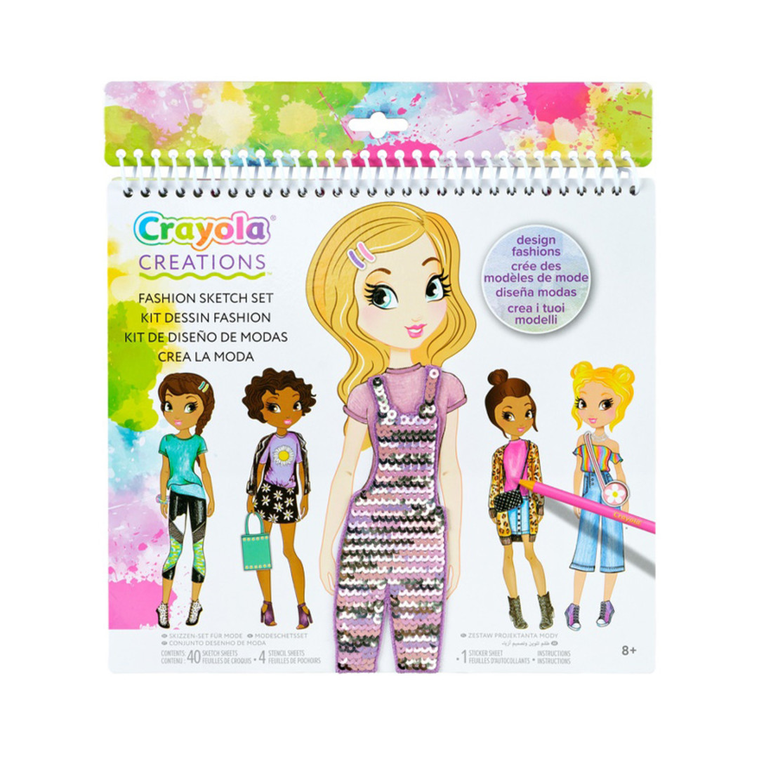 Creations- Super Album da Disegno- I Love Fashion- Crea la ModaFront view