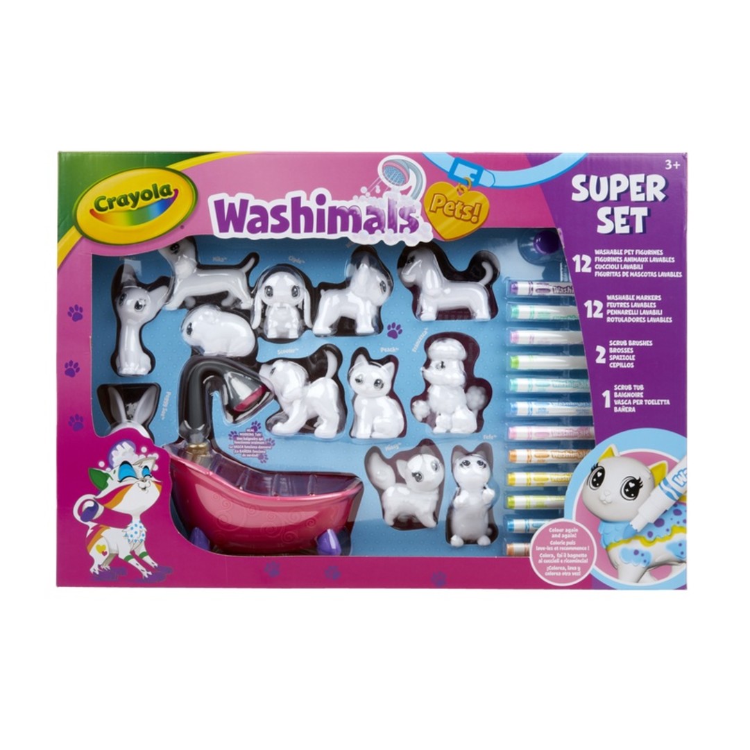 Washimals - Super Set attivitFront view
