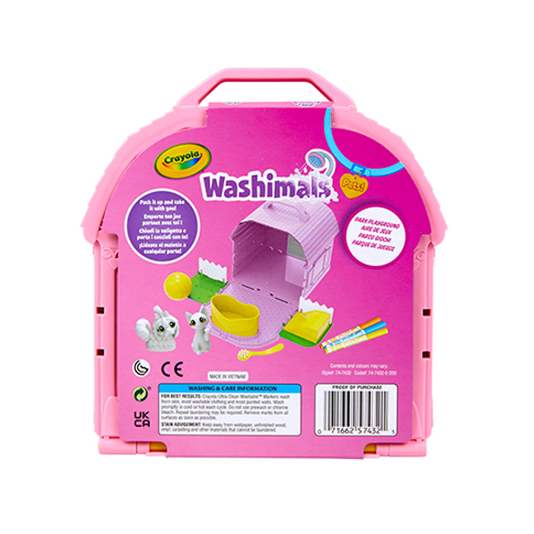 Washimals Pets - Set Parco GiochiBack view