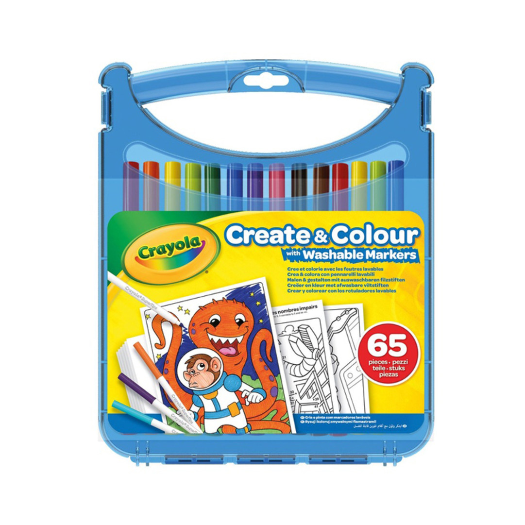 Set Valigetta Pennarelli Lavabili- SuperTipsFront view