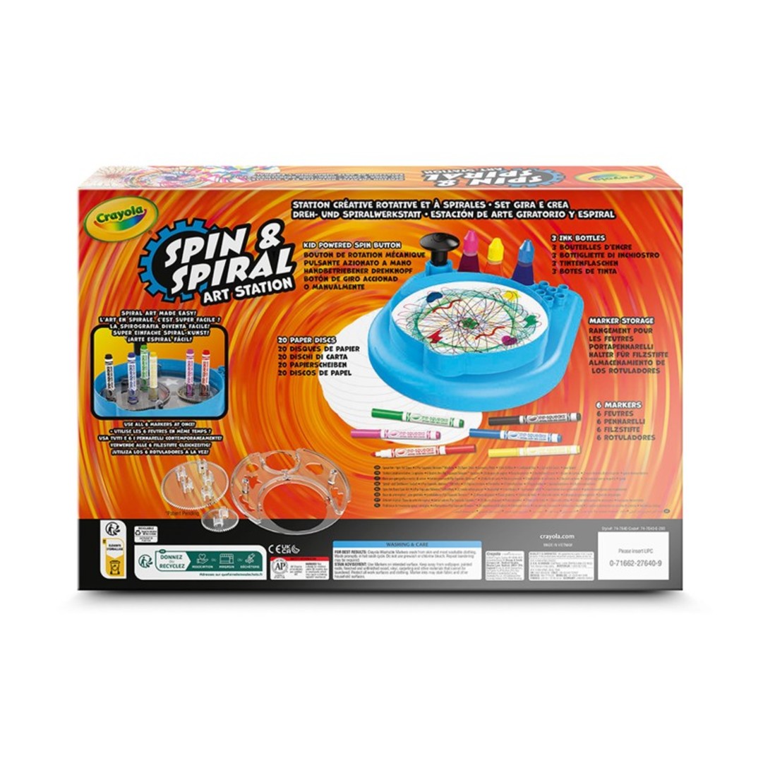 Set Gira e Crea - Spin 'n SpiralBack view