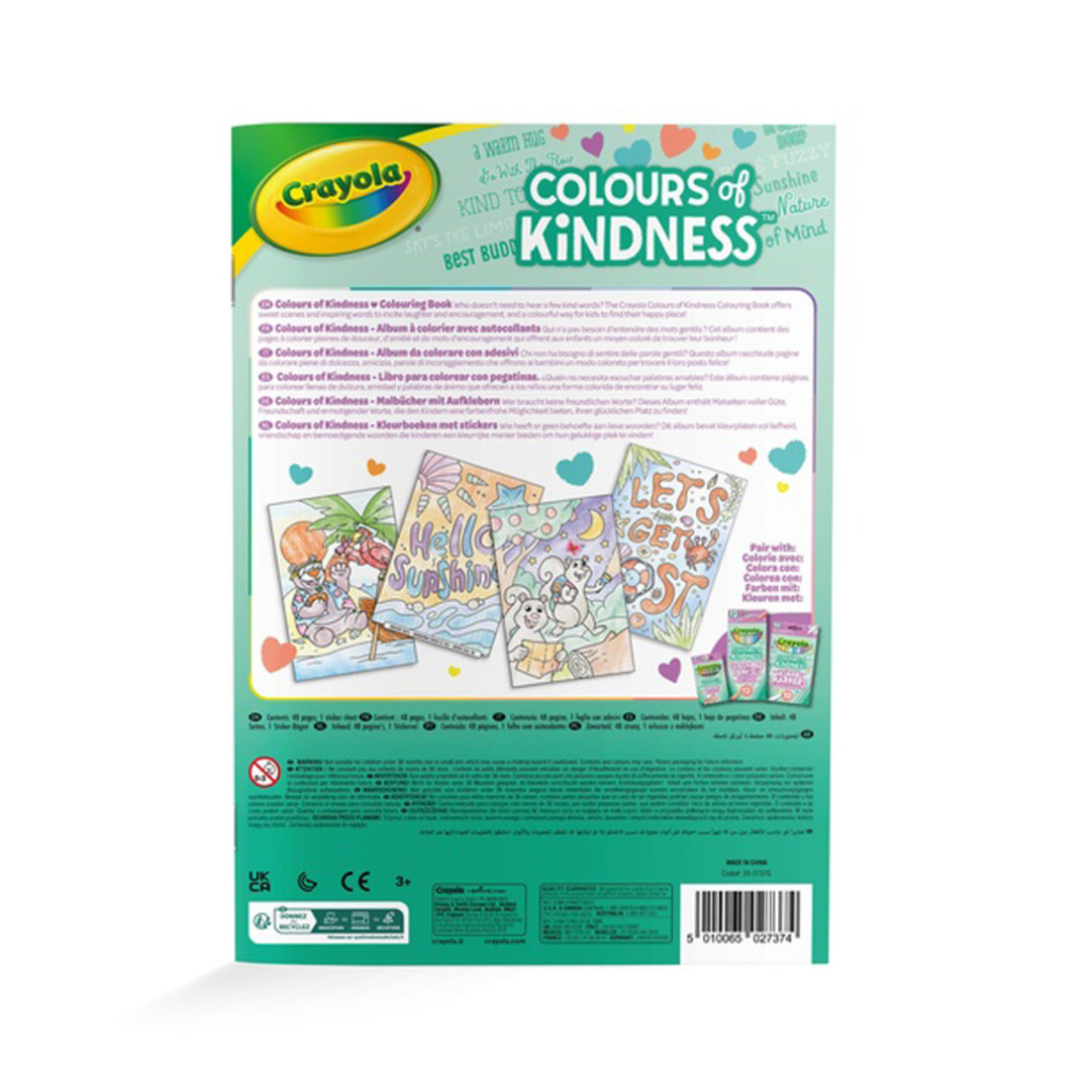 Colours of Kindness - Album da colorareBack view