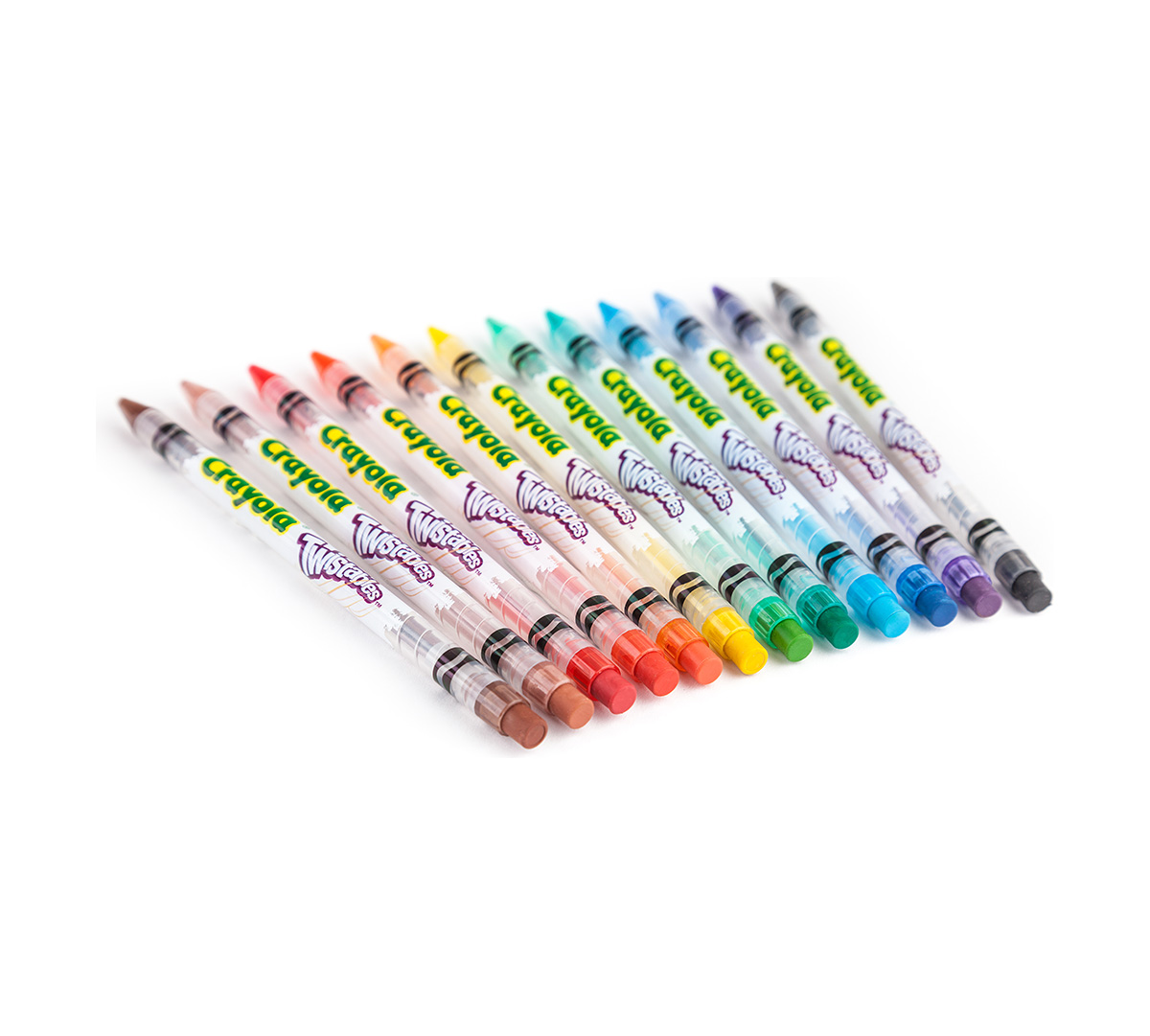 Erasable Twistables Colored Pencils  12 Count