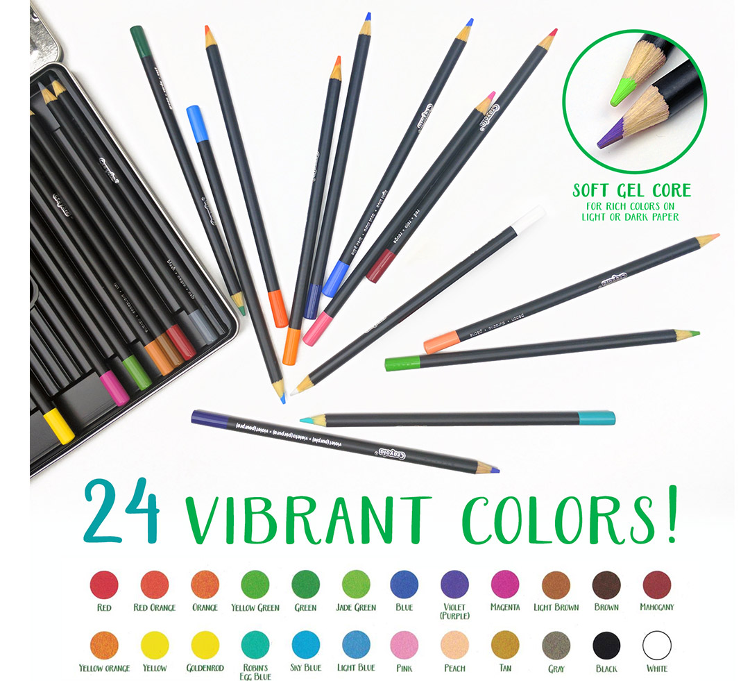 Signature Series Blend and Shade Colored Pencils Color Assortment