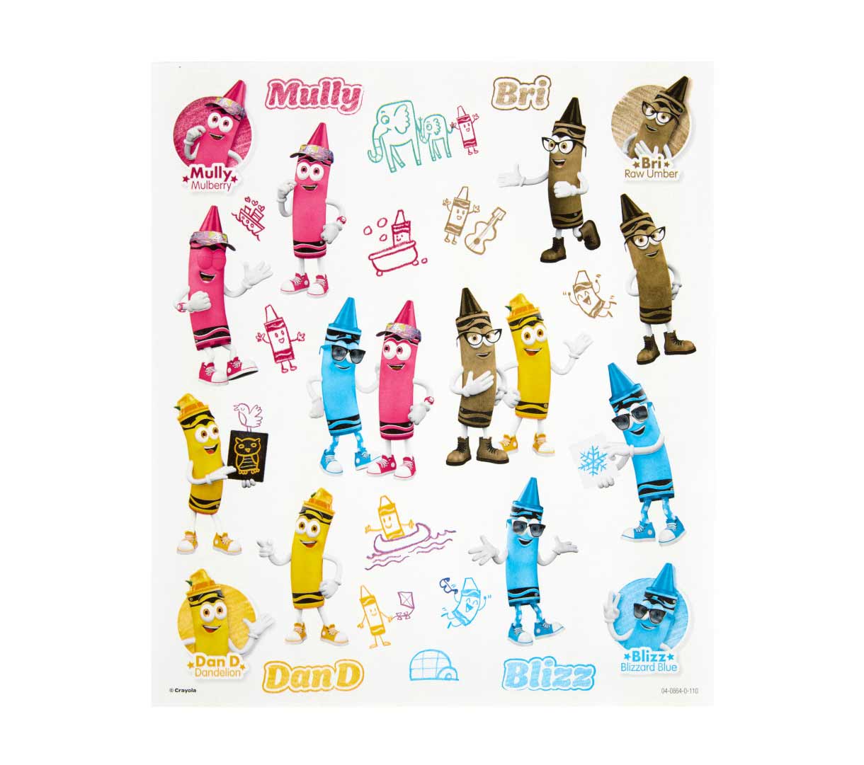 Limited Edition Color &amp; Sticker Activity Set, Wild Journeys, stickers.