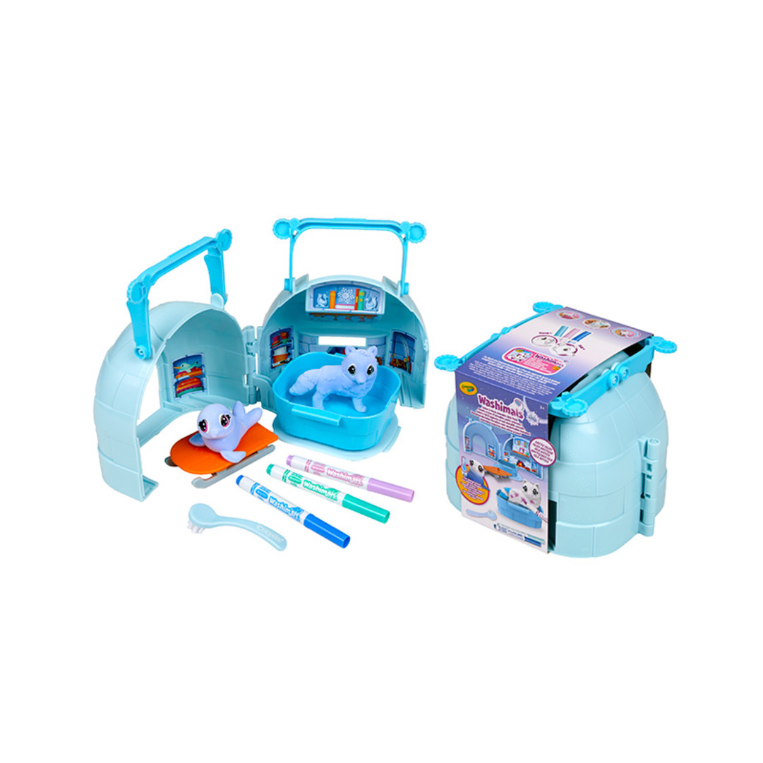 Washimals Artic Adventure-  Igl articoPackaging with contents