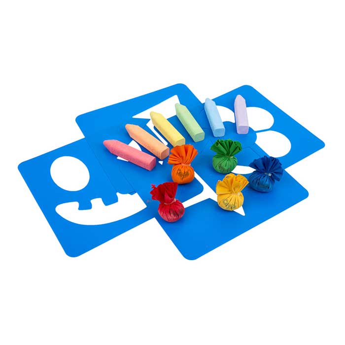 Crayola Chalk-A-Boomz Games & Activity Set contents.