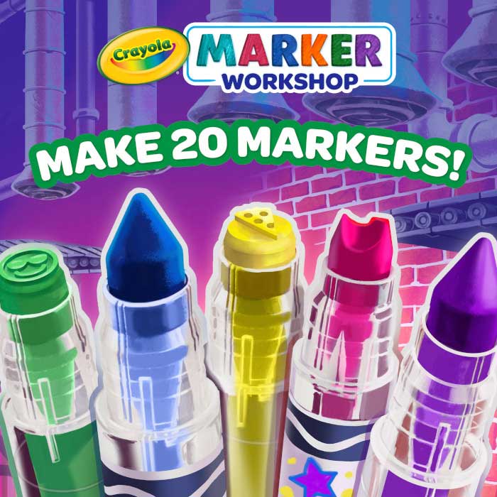 Marker Workshop. Make 20 Markers!