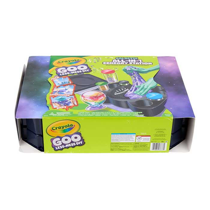 Crayola Goo All-in-1 Galactic Sensory Station bottom view.