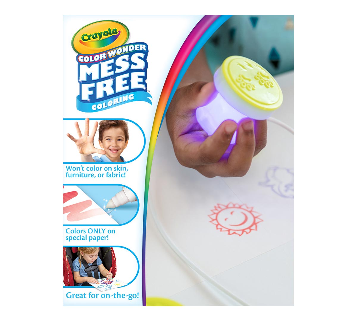 Color Wonder Mess Free Light Up Stamper